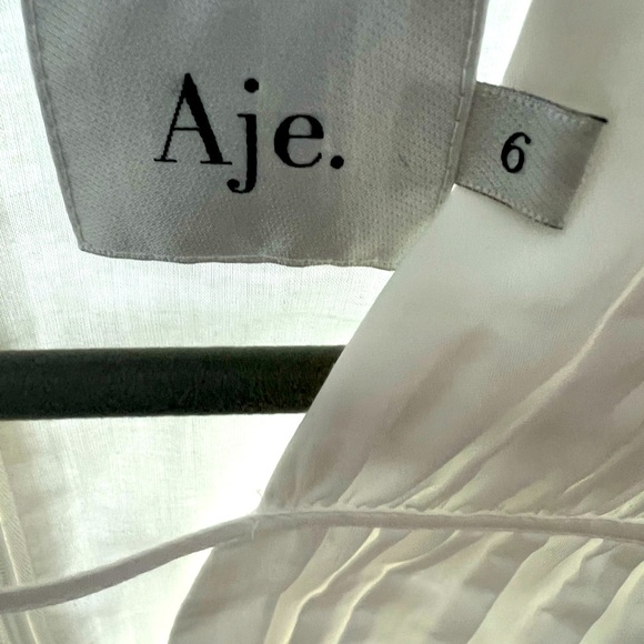 Aje Fallingwater Ruched Mini Dress Dresses from Aje, - Picture 4 of 5